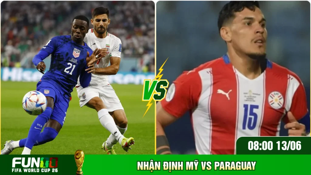 2 đội Mỹ và Paraguay đều đã chuẩn bị cho trận đấu
