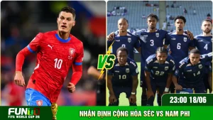 Nhận định Cộng hoà Séc VS Nam Phi