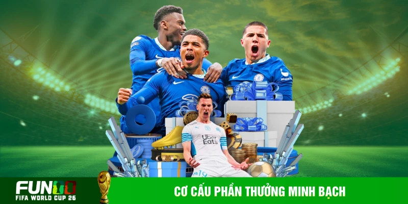 Cơ cấu phần thưởng và phương thức giải ngân được quy định minh bạch