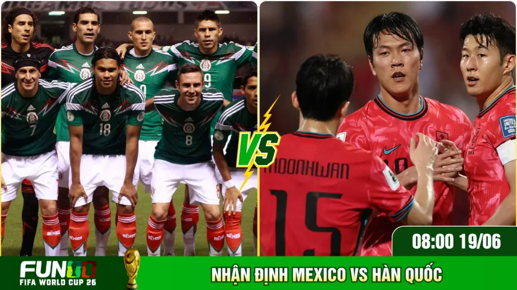 Đánh giá phong độ nhận định Mexico Vs Hàn quốc