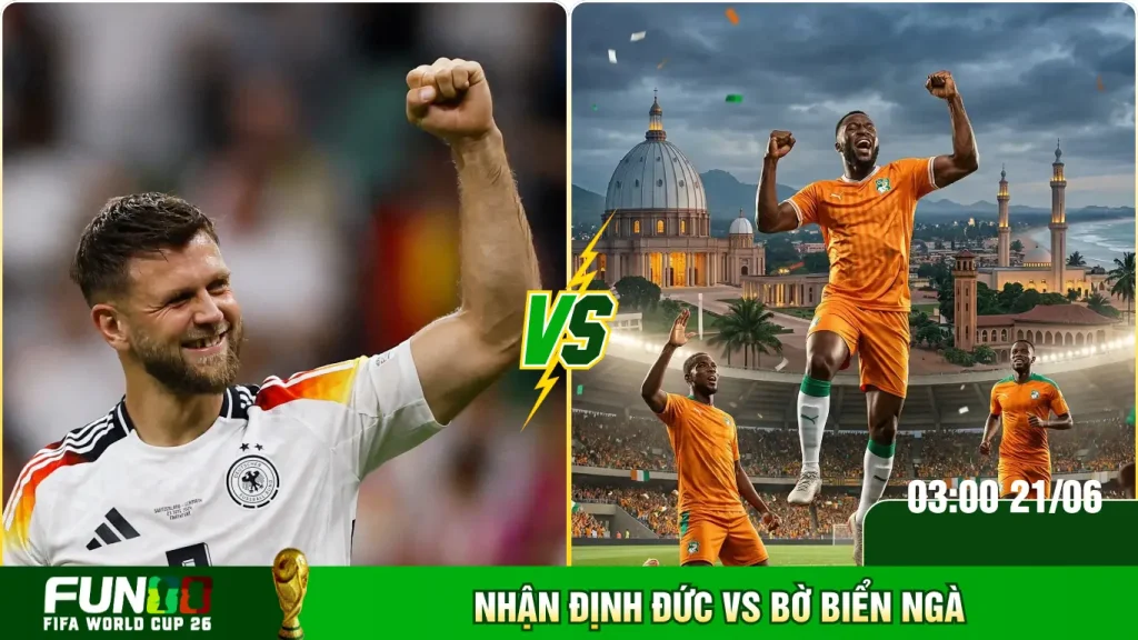 Dự báo cục diện Đức đối đầu Bờ Biển Ngà