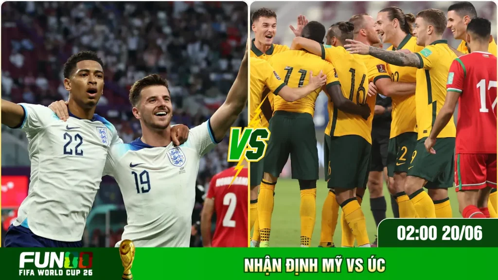 Dự báo tỷ số Mỹ Vs Úc từ dữ liệu nổi bật