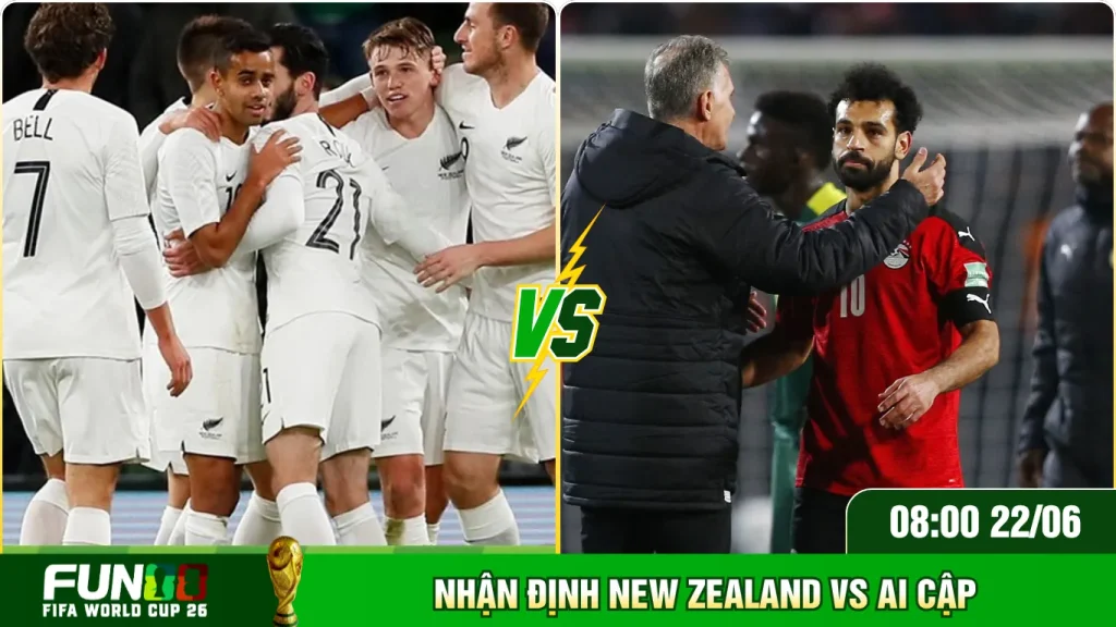 Dự đoán kết quả New Zealand đối đầu Ai Cập