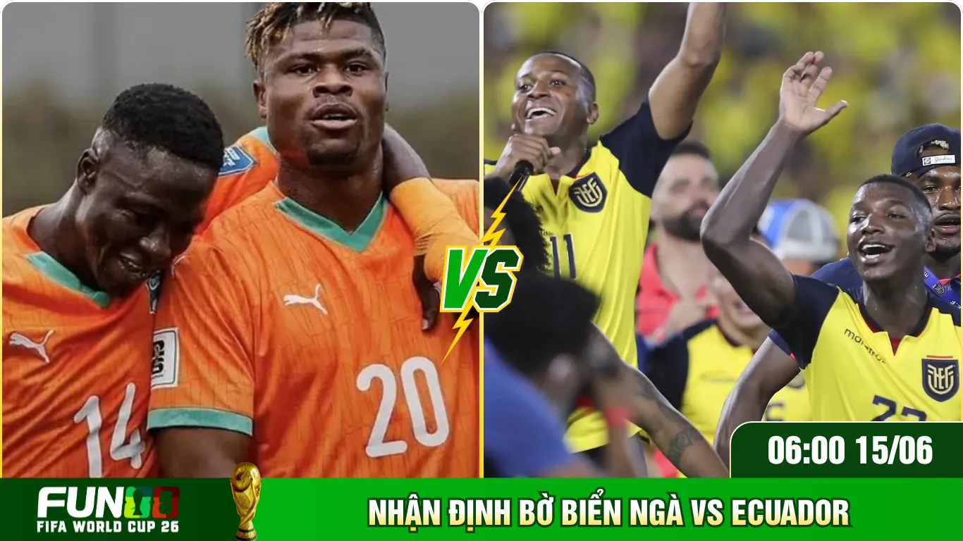 Nhận định Bờ Biển Ngà vs Ecuador