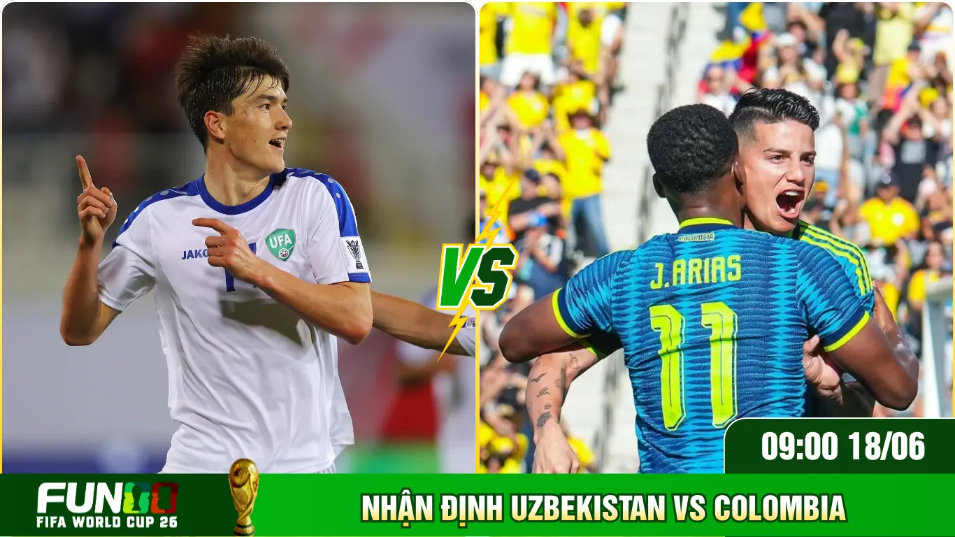 Nhận Định Uzbekistan Vs Colombia