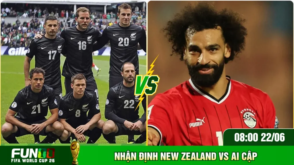 Những gương mặt nổi bật trận nhận định New Zealand Vs Ai Cập