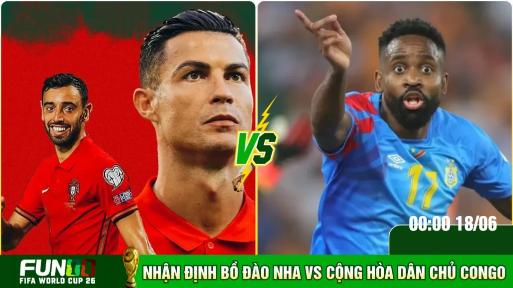 Phân tích chiến thuật nổi bật của Bồ Vs Cộng hoà Dân chủ Congo