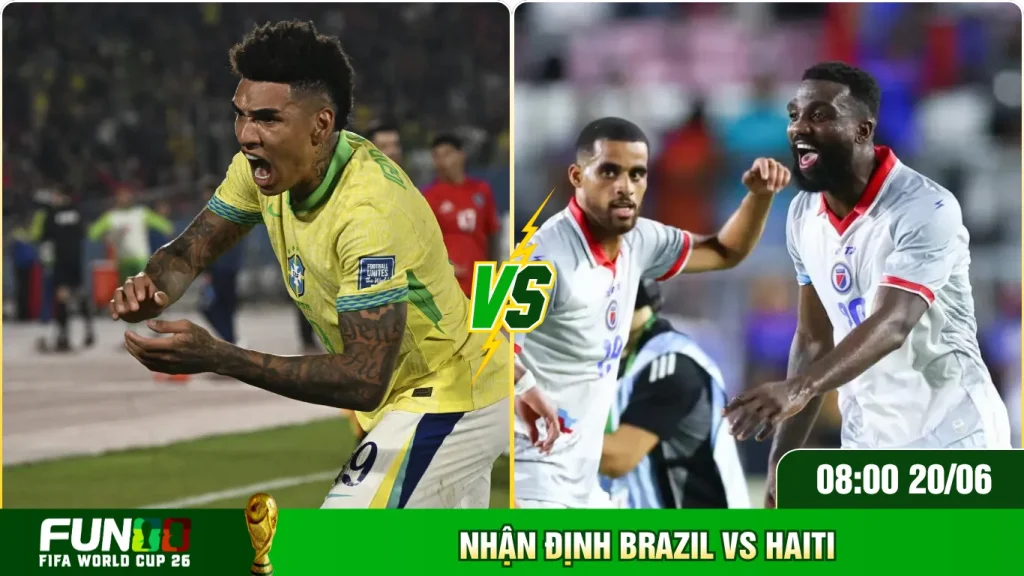 Phân tích dữ liệu Brazil Vs Haiti trước khi dự đoán tỷ số