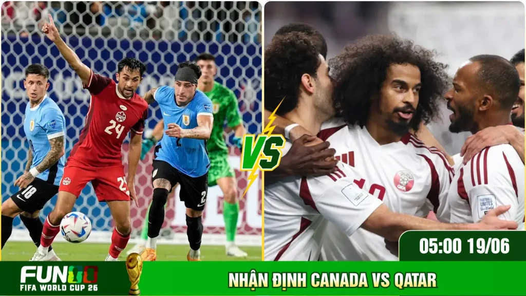 So sánh cầu thủ nổi bật giữa Canada Vs Qatar trước trận