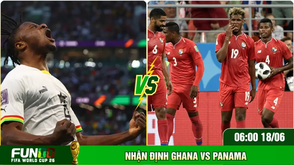 Thành tích đối đầu Ghana Vs Panama qua các lần gặp
