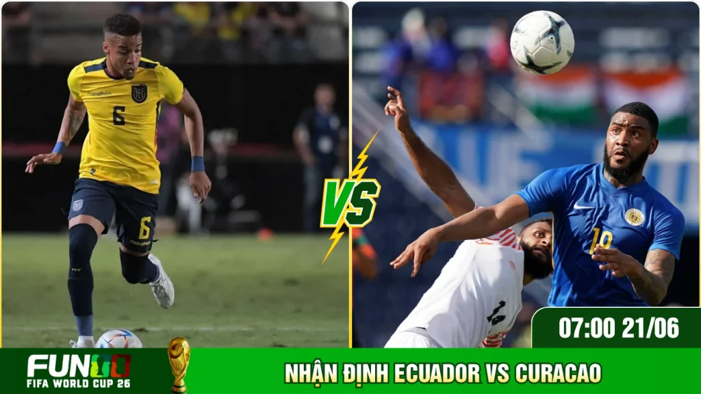 Thống kê then chốt hỗ trợ nhận định Ecuador Curaçao