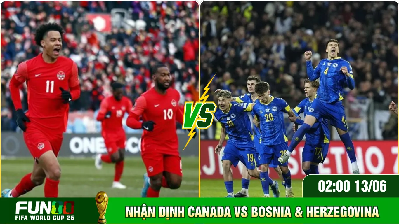 nhận Định Canada Vs Bosnia & Herzegovina