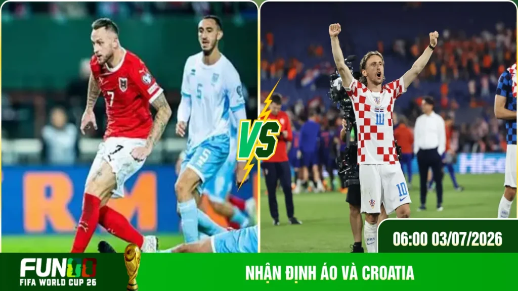 Nhận định Áo vs Croatia đang được cập nhật nhanh chóng hằng ngày