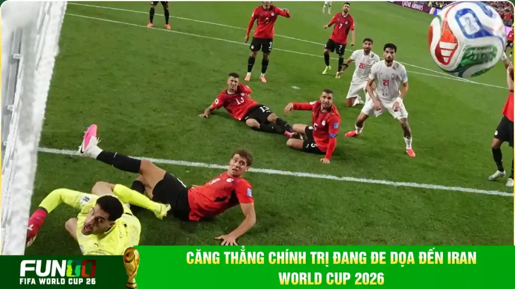 Căng thẳng chính trị đang đe dọa đến Iran World Cup 2026