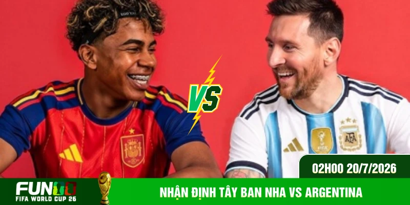 Đội hình của 2 Tây Ban Nha vs Argentina tại chung kết