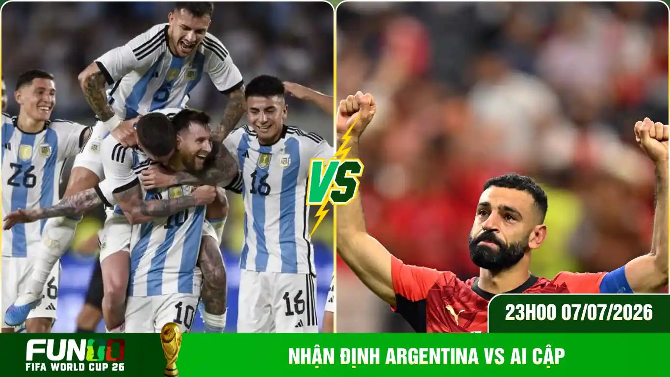 nhận định Argentina vs Ai Cập